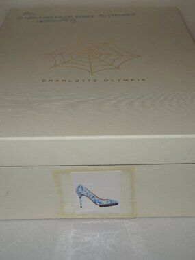Charlotte Olympia Shoe Box, Dust Bag, Heel Tips